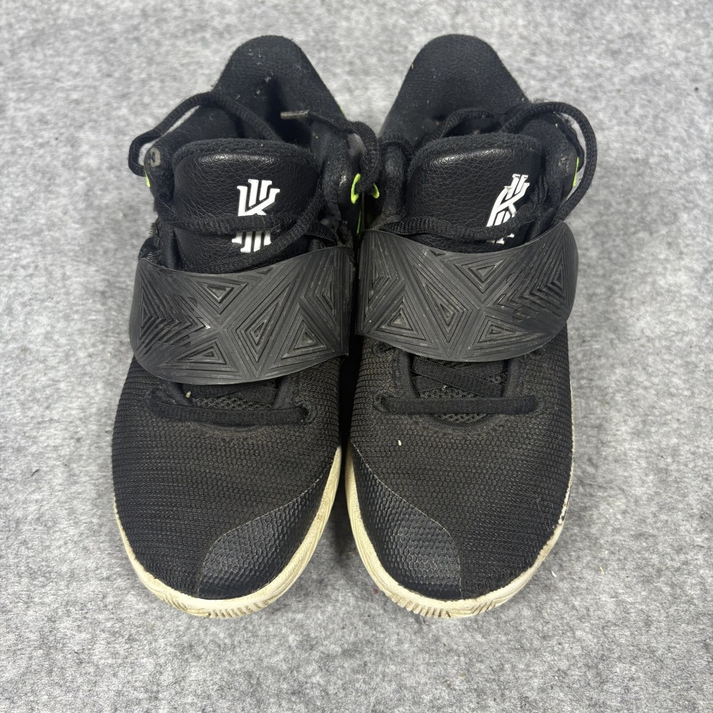 Nikeโ Kyrie 6 Basketball Shoes 1Y Black Volt Midfoot Strap
